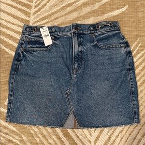 Express - NWT -Dark Blue Denim Mini Skirt